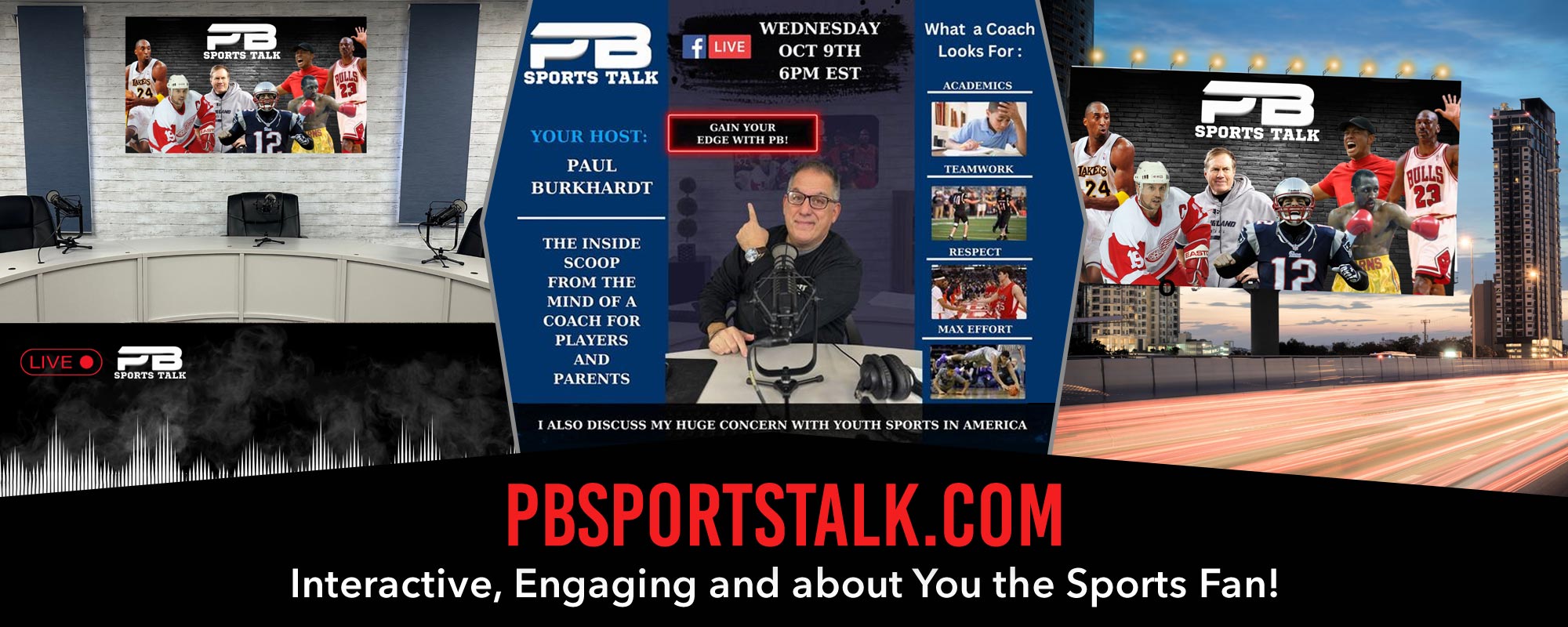 PB Sports Talk Promo - Coming Soon